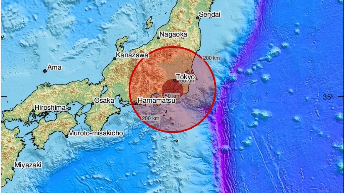 Ιαπωνία: Ισχυρός σεισμός 6,1 Ρίχτερ στα ανοιχτά της χώρας