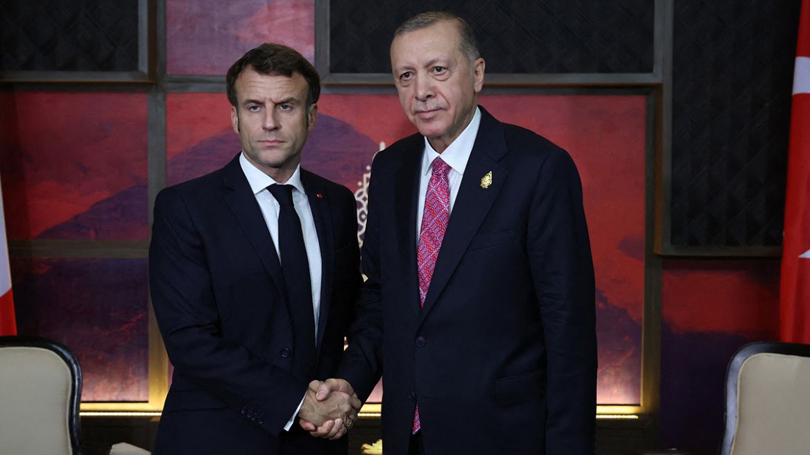 G20 - Μήνυμα Μακρόν σε Ερντογάν για την Ανατολική Μεσόγειο: «Μη ρίχνεις λάδι στη φωτιά»
