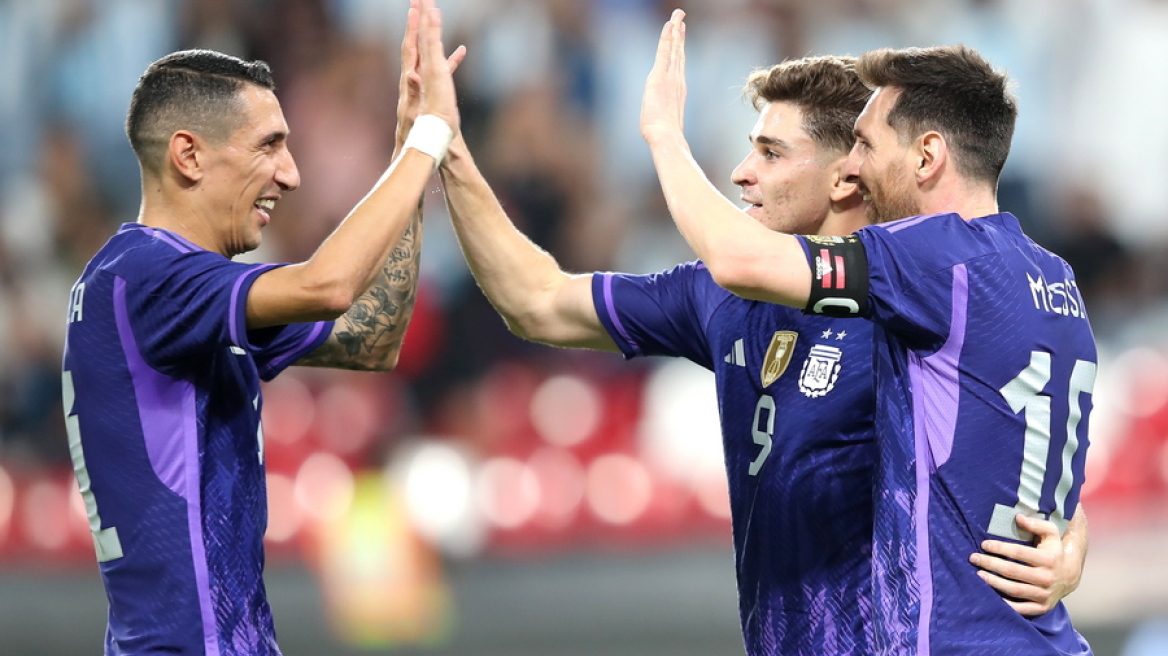 Μουντιάλ 2022: Φιλική νίκη (5-0) της Αργεντινής επί των ΗΑΕ με σόου Μέσι 