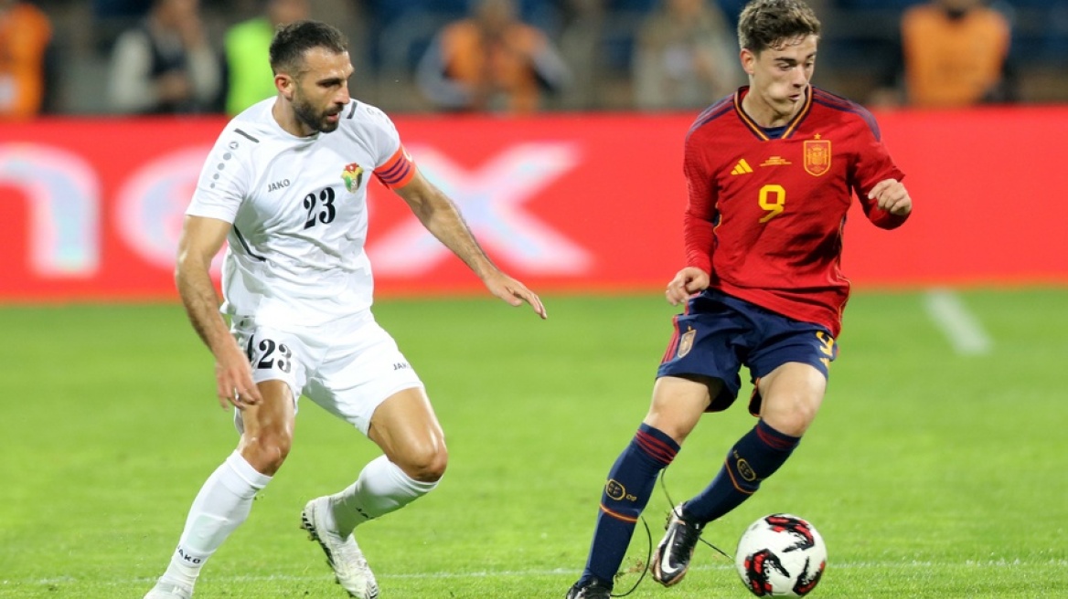  Μουντιάλ 2022: Φιλική νίκη (3-1) της Ισπανίας επί της Ιορδανίας 