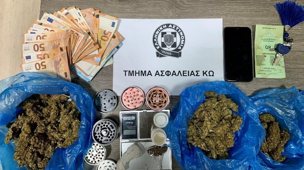 Αλλοδαπός διακινούσε κοκαΐνη και κάνναβη στην Κω