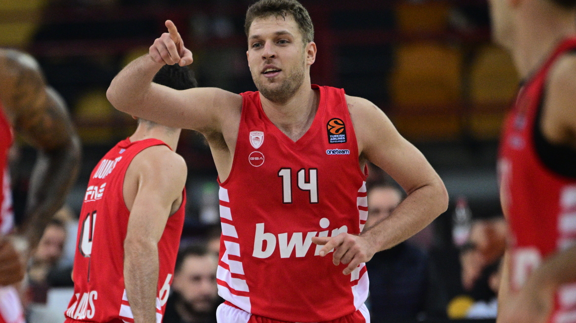  Euroleague: MVP της 8ης αγωνιστικής ο Βεζένκοφ 