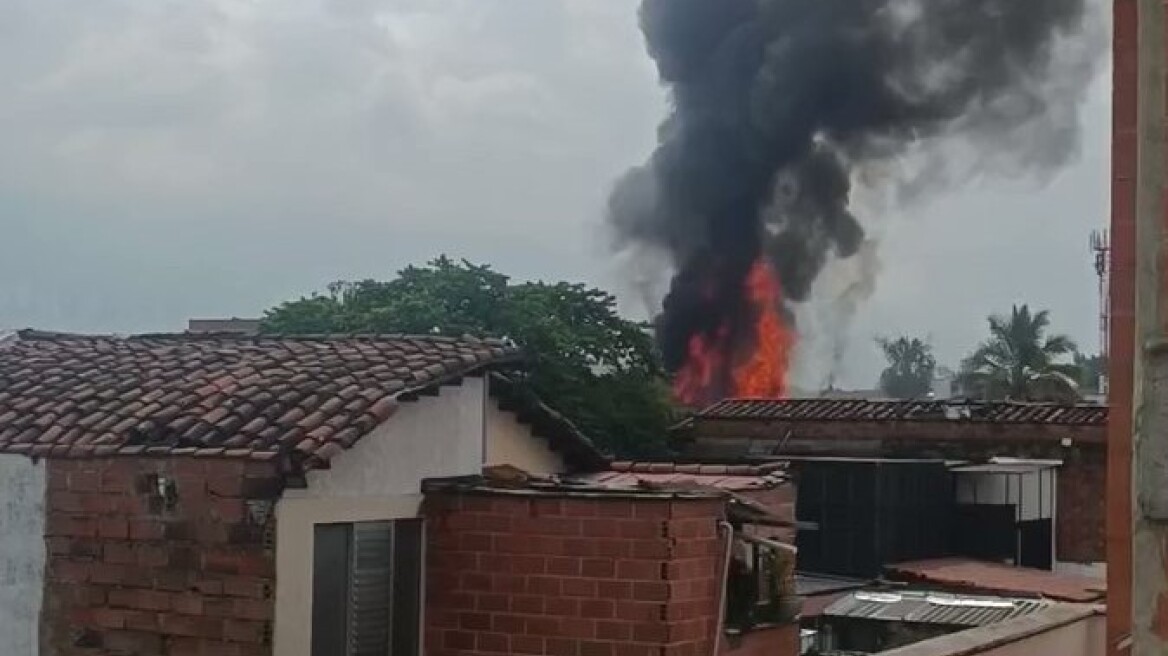 Κολομβία: Οκτώ νεκροί από τη συντριβή αεροσκάφους στο Μεντεγίν