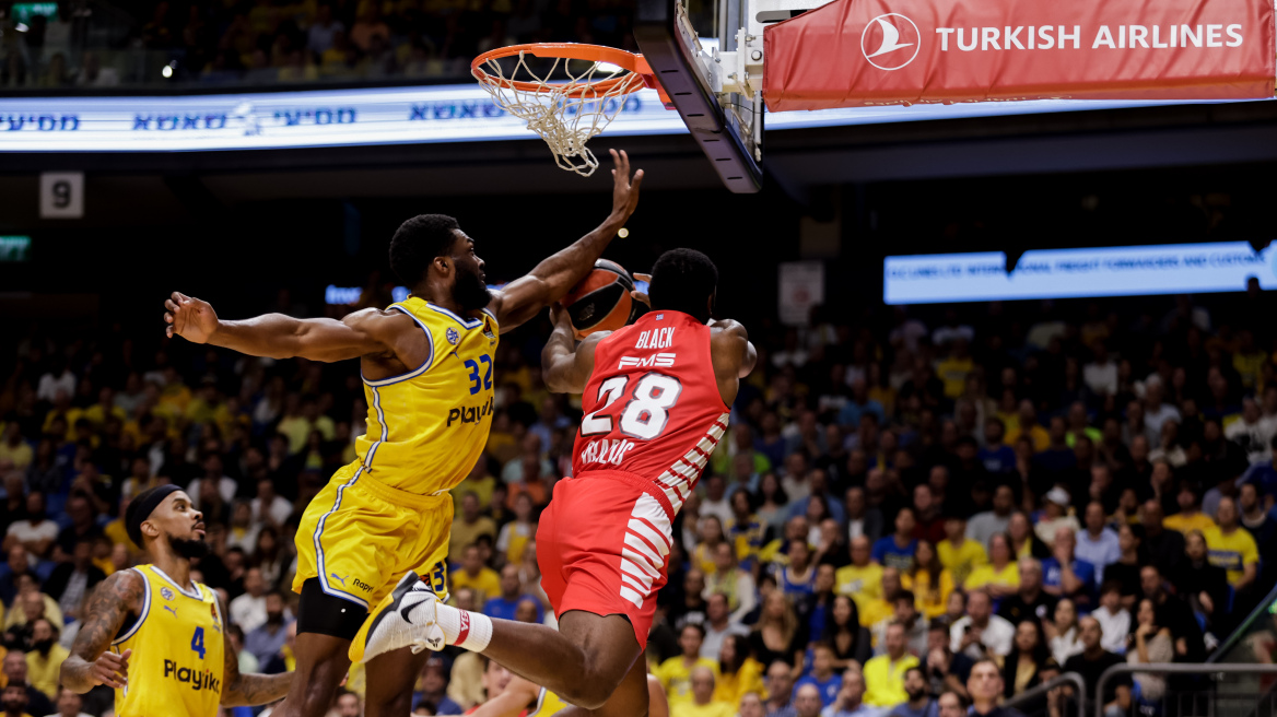 Euroleague, Μακάμπι Τελ Αβίβ - Ολυμπιακός 90-84: Ένα καταστροφικό δεκάλεπτο έφερε την πρώτη εκτός έδρας ήττα