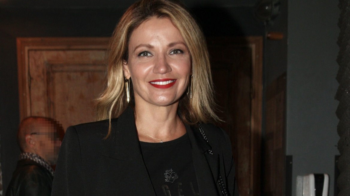 Παναγιώτα Βλάντη: Η σπάνια έξοδος της ηθοποιού στο θέατρο