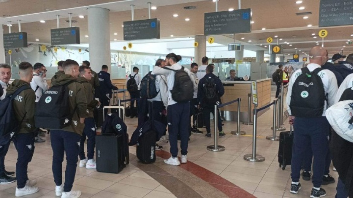 Παναθηναϊκός: Έφτασε στην Πάφο η αποστολή