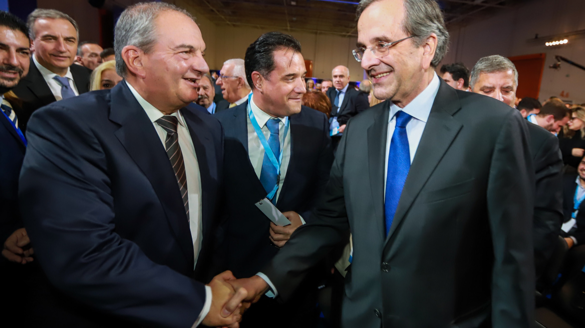 Δείπνο Σαμαρά - Καραμανλή στα βόρεια προάστια