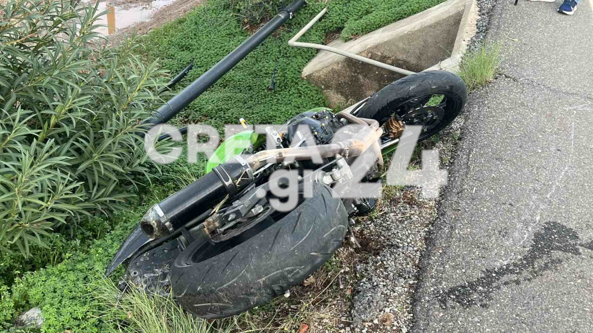 Κρήτη: Θανατηφόρο τροχαίο στα Μάλια – Νεκρός 20χρονος οδηγός μηχανής
