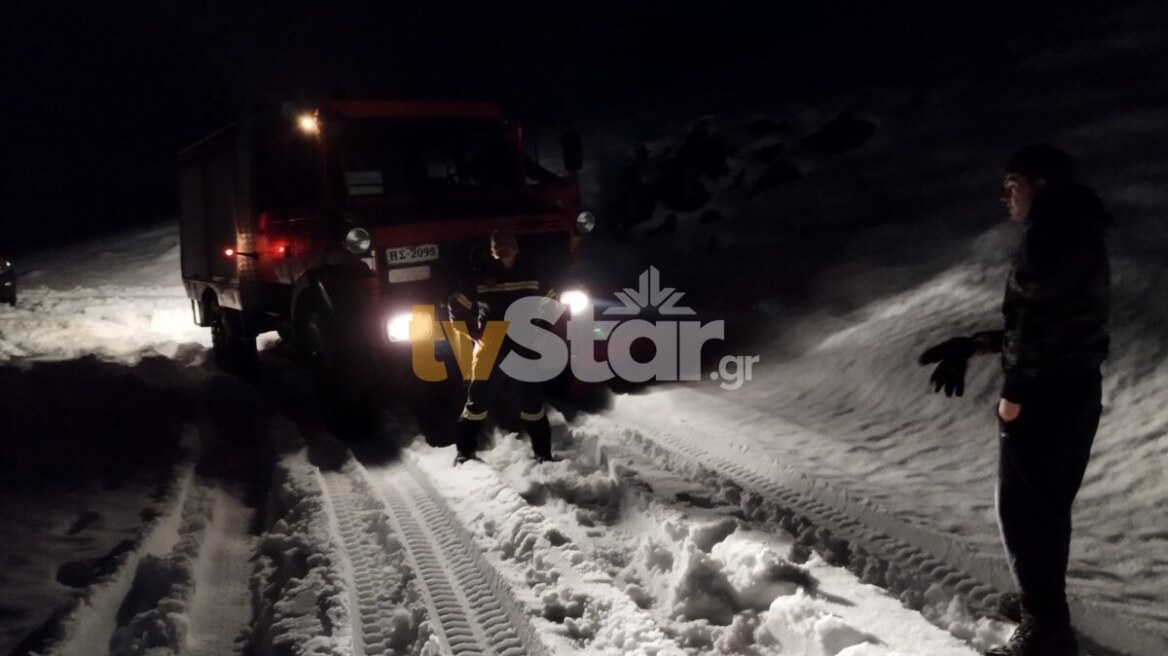 Περιπέτεια για τρεις νεαρούς που εγκλωβίστηκαν στον Παρνασσό