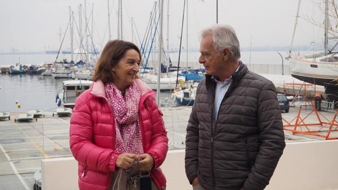 Επίσκεψη της αντιπροέδρου της Διεθνούς Ενωσης Οπτιμιστ στο Ναυτικό Όμιλο Θεσσαλονίκης 