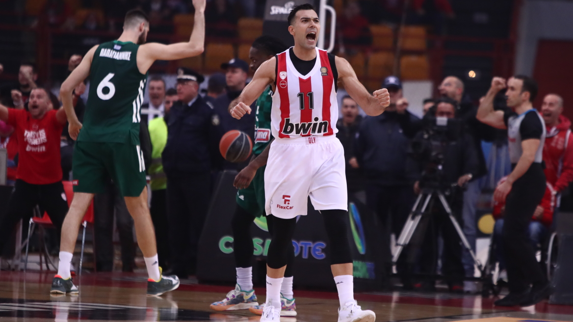 Basket League, Ολυμπιακός-Παναθηναϊκός 68-66: «Μίλησε» η έδρα 