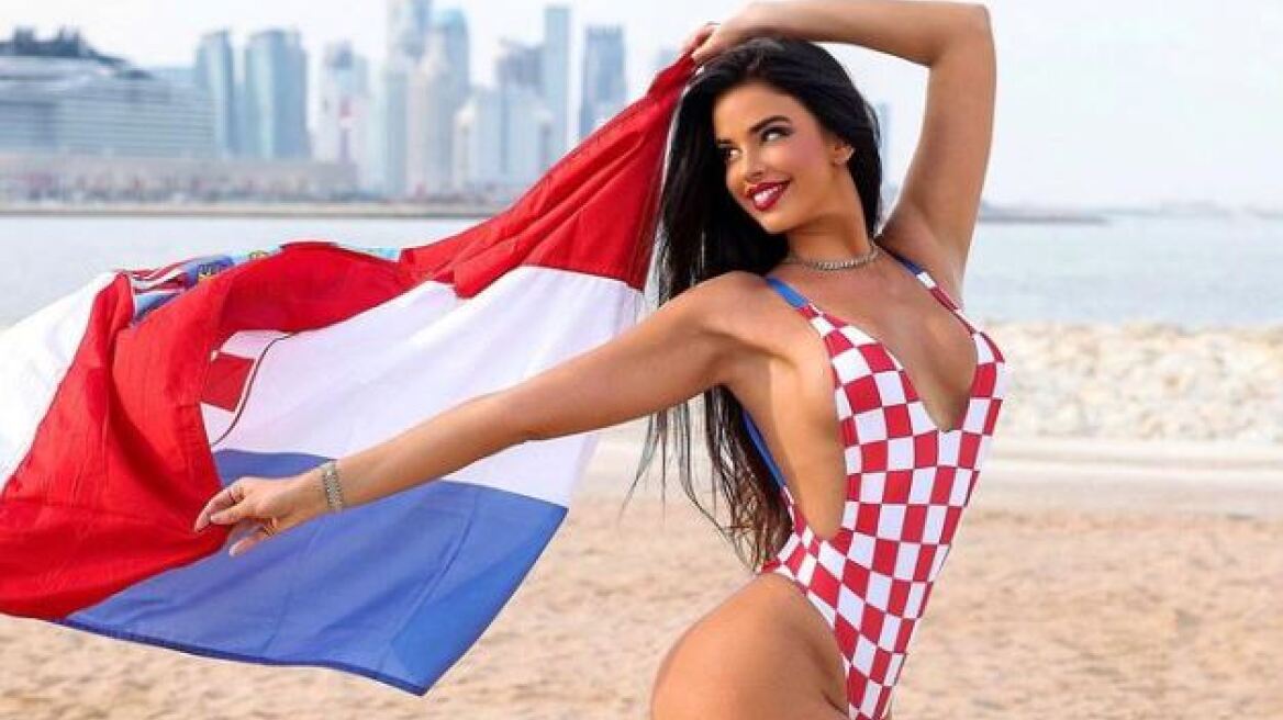 Μουντιάλ 2022: Η Ιβάνα Κνολ «τρόλαρε» τη Βραζιλία και υποσχέθηκε να πετάξει τα ρούχα της εάν η Κροατία ανέβει στην κορυφή