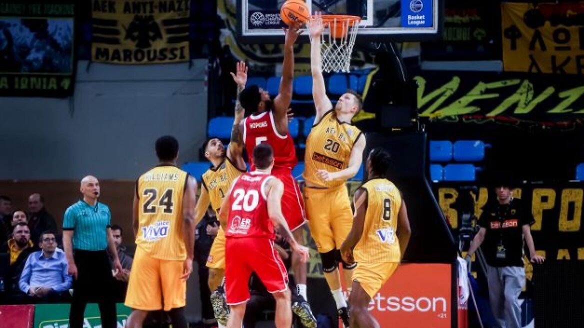 Basketball Champions League: «Καμπάνα» τριών αγωνιστικών για την ΑΕΚ 