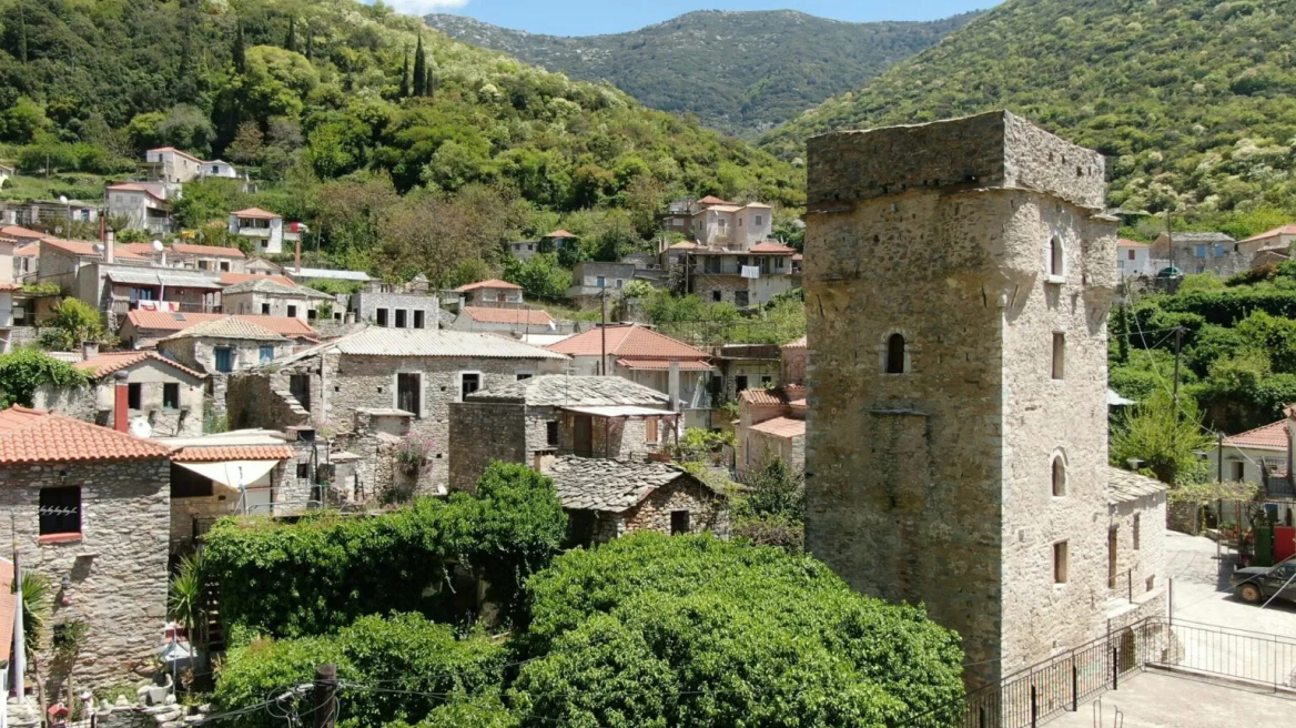 Καστανέα: Ένα γραφικό, καλά κρυμμένο χωριό στην ορεινή Μάνη