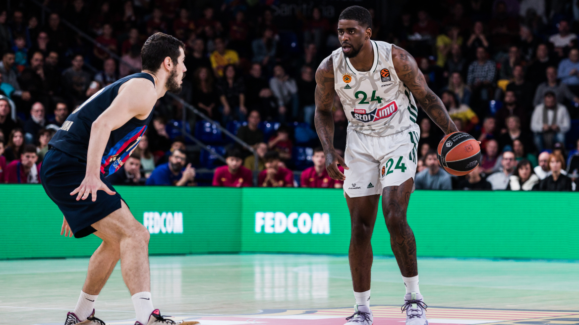 Euroleague, Μπαρτσελόνα-Παναθηναϊκός 74-68: Πάλεψε αλλά δεν μπόρεσε 