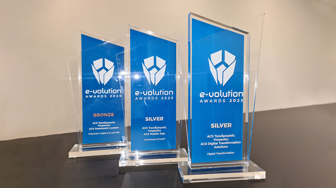 Τρεις σημαντικές διακρίσεις για την ACS στα e-volution Awards 2023