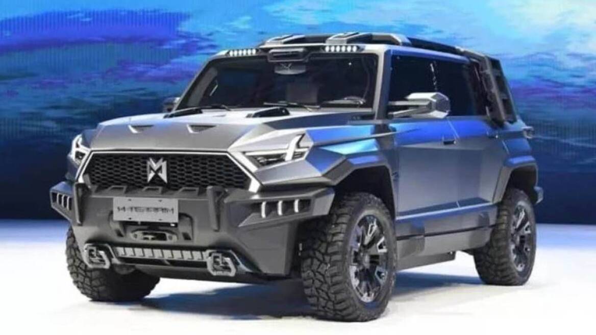 Το made in China ηλεκτρικό Hummer