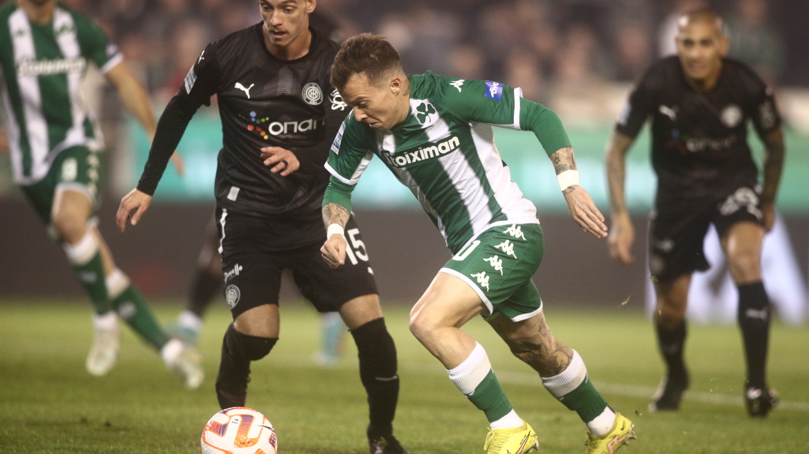 Super League 1, Παναθηναϊκός - ΟΦΗ 1-1: Κράτησε το αήττητο, τον πλησίασε η ΑΕΚ - Δείτε τα γκολ 