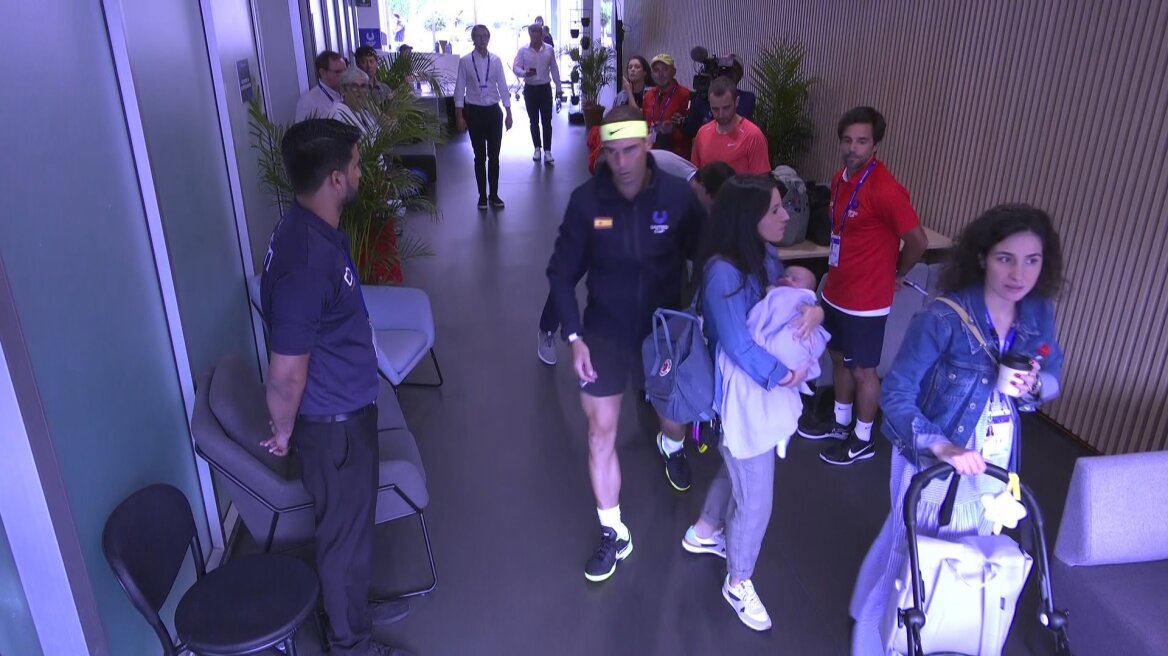 Οι πρώτες φωτογραφίες του Ναδάλ τζούνιορ που ταξίδεψε στην Αυστραλία για να θαυμάσει τον μπαμπά του! 