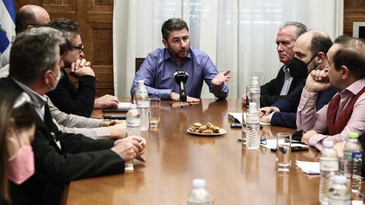 Με καλλιτέχνες συναντήθηκε ο Ανδρουλάκης: Απαράδεκτη η υποβάθμιση των πτυχίων των καλλιτεχνικών σπουδών