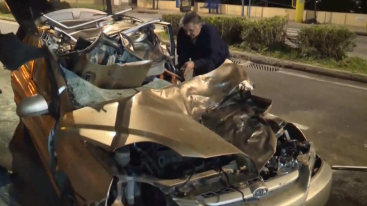 Πέραμα: Νεκρός 65χρονος σε τροχαίο - Δείτε βίντεο