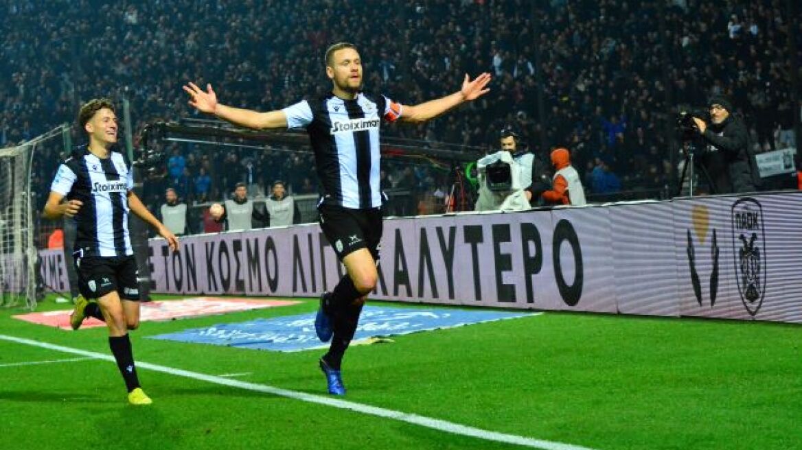 Super League 1, ΠΑΟΚ - Άρης 1-0: Έσπασε την κατάρα και πήρε το πρώτο ντέρμπι της χρονιάς - Δείτε το γκολ 