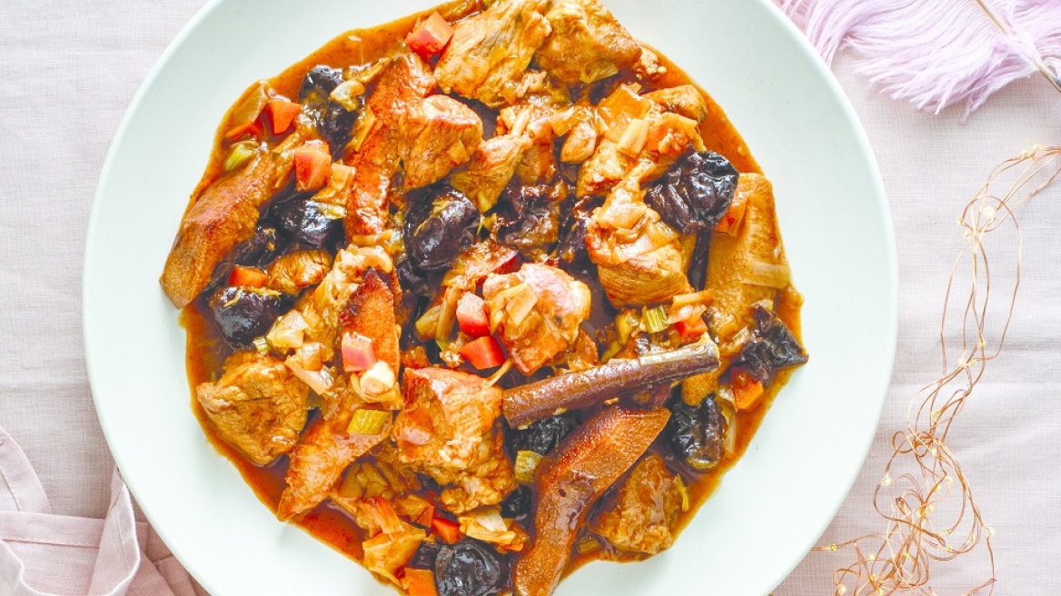 Χοιρινό με δαμάσκηνα