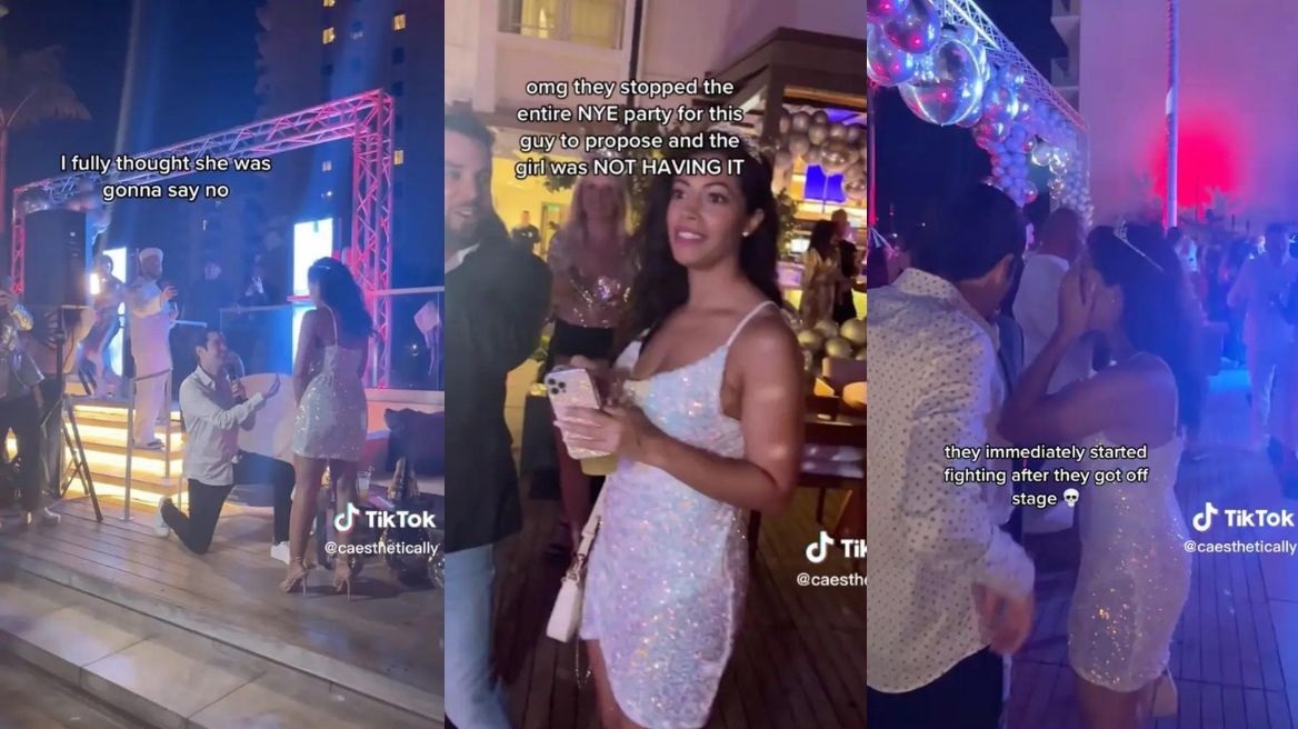 Η άβολη πρόταση γάμου - Είπε το «ναι»;