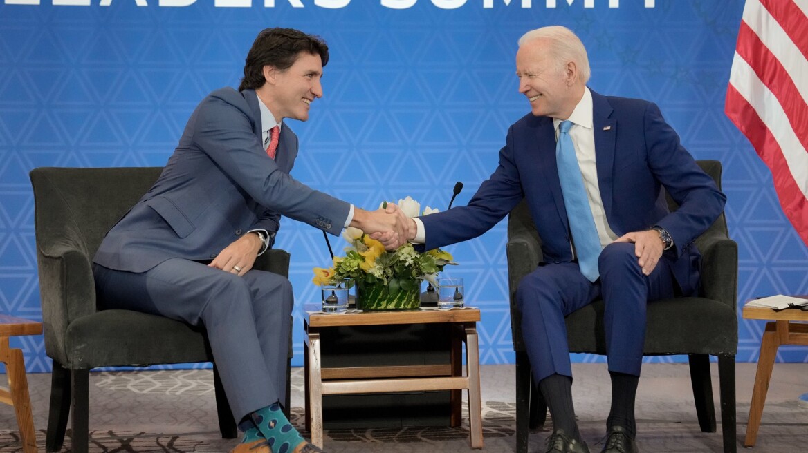 Τον Καναδά θα επισκεφτεί τον Μάρτιο ο Μπάιντεν