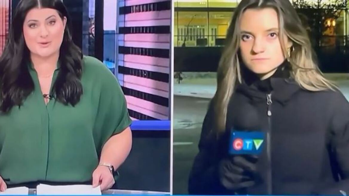Καναδή ρεπόρτερ κόντεψε να σωριαστεί σε live σύνδεση