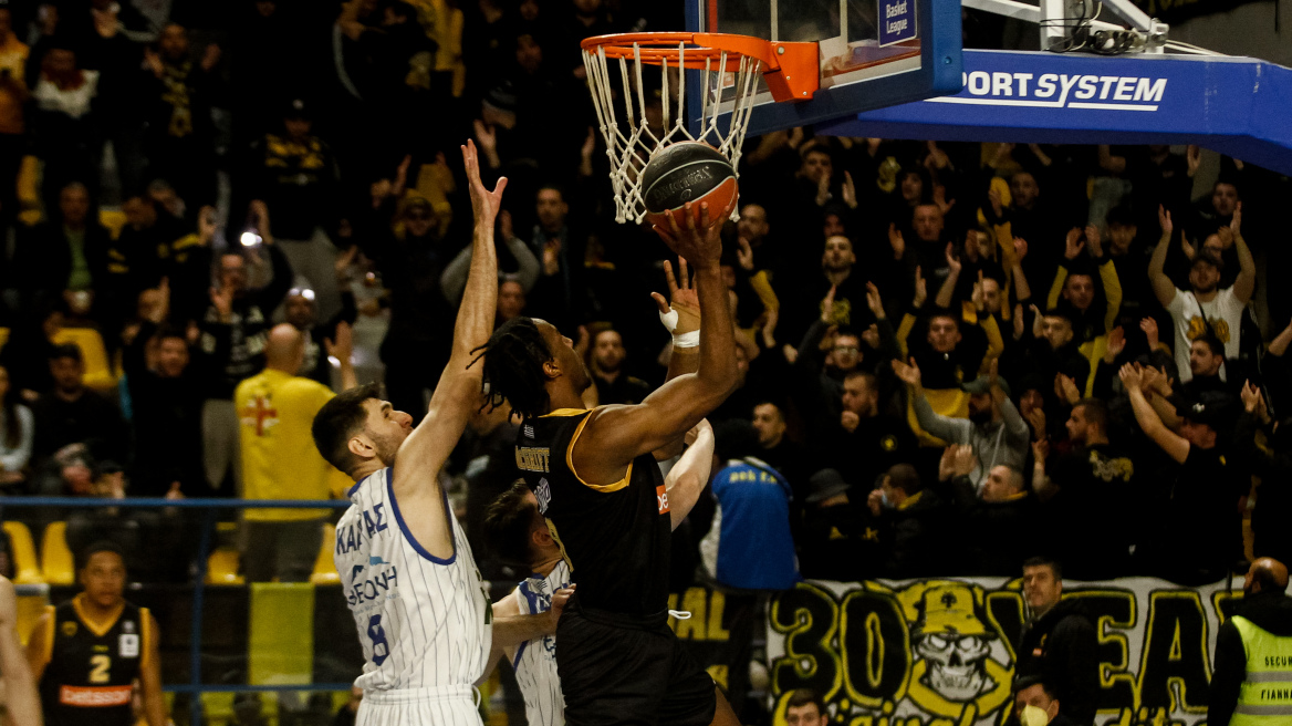 Basket League, Καρδίτσα - ΑΕΚ 64-70: Απόδραση για τη «Βασίλισσα»