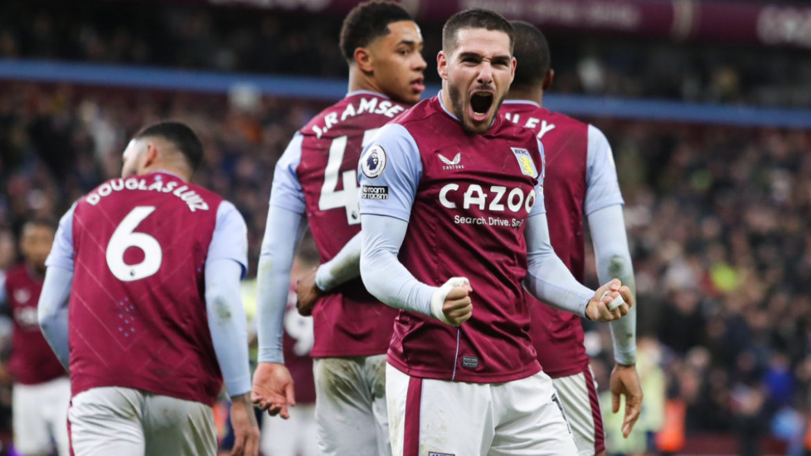 Premier League:  Δύο «χτυπήματα» έφταναν για την Άστον Βίλα, 2-1 τη Λιντς