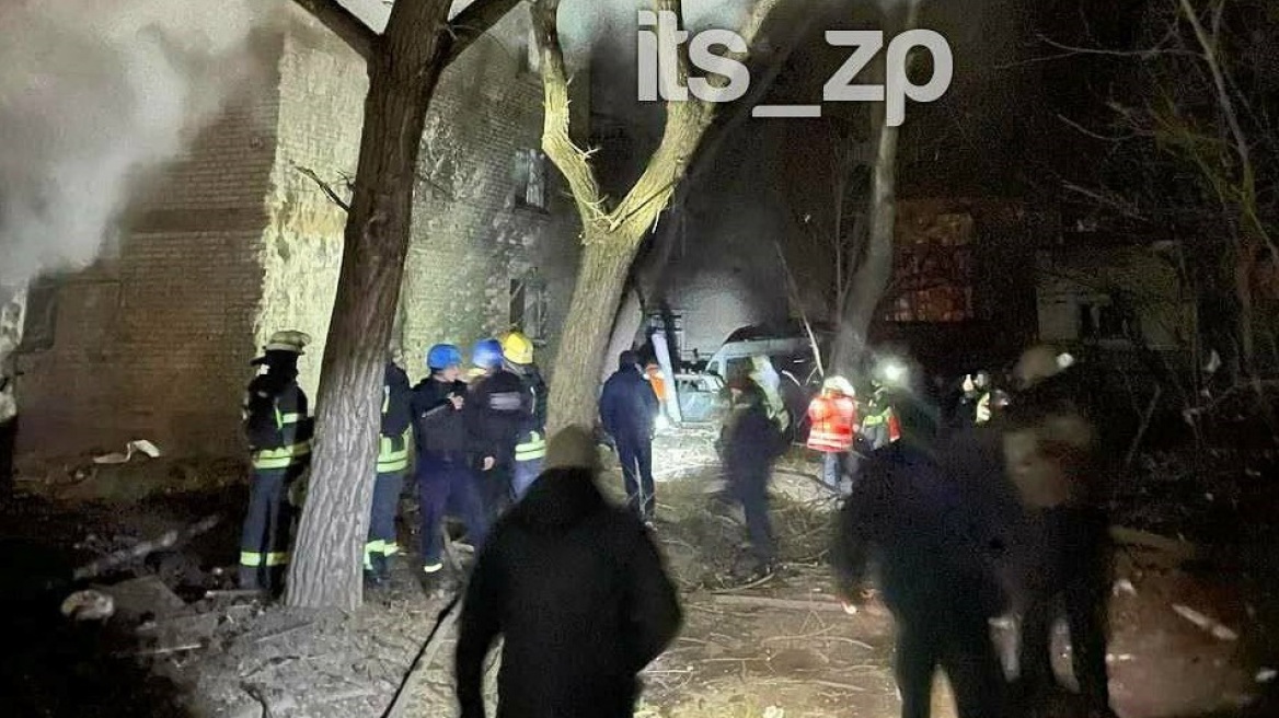 Πόλεμος στην Ουκρανία: Εννέα τραυματίες από τον ρωσικό βομβαρδισμό σε κατοικημένη περιοχή στη Ζαπορίζια