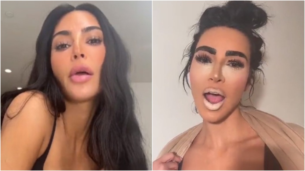 Κιμ Καρντάσιαν: Η τηλεπερσόνα παραδίδει δωρεάν μαθήματα... κακού μακιγιάζ 