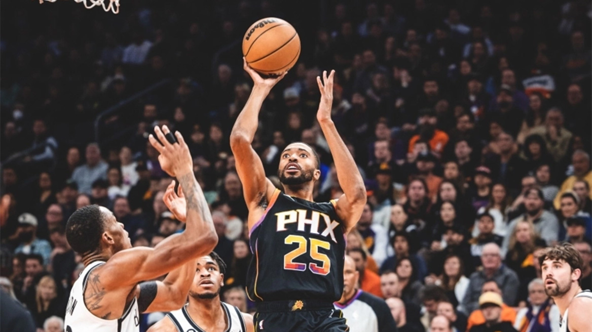 Σανς - Νετς 117-112: Τέλος στο αρνητικό σερί των τριών ηττών εβαλε το Φοίνιξ