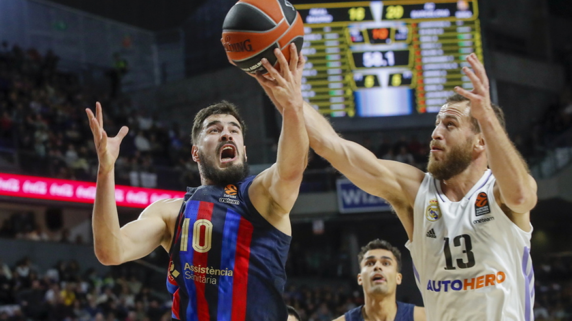 Euroleague, Ρεάλ Μαδρίτης - Μπαρτσελόνα 91-86: Οι Γιουλ και Μούσα έκριναν το clasico 