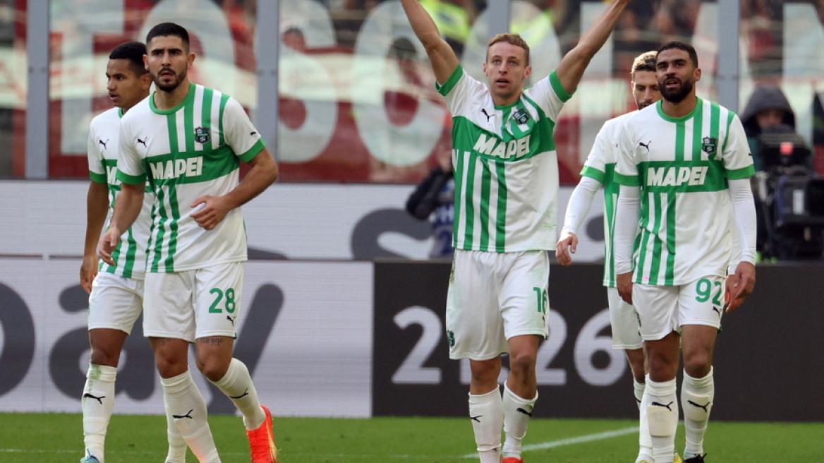 Serie A, Μίλαν - Σασουόλο 2-5: Ιστορικός διασυρμός στο Σαν Σίρο 