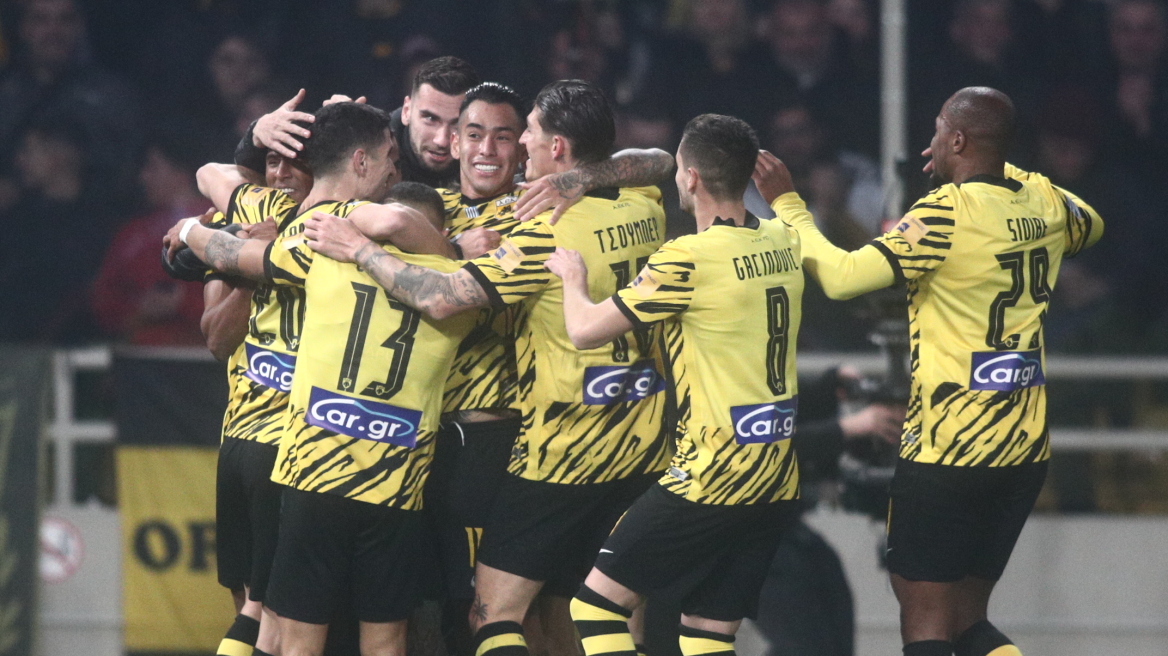  Super League 1, ΑΕΚ - Άρης 3-0: Κέρδισε και πάτησε κορυφή! 