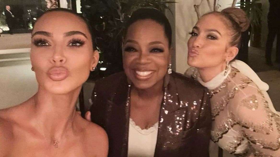 Kardashian, Lopez και άλλοι σελέμπριτις στα γενέθλια της Oprah Winfrey