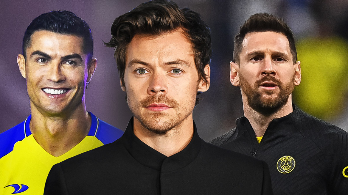 Λιονέλ Μέσι, Κριστιάνο Ρονάλντο και Χάρι Στάιλς σε ρόλο.... συνταξιούχου 