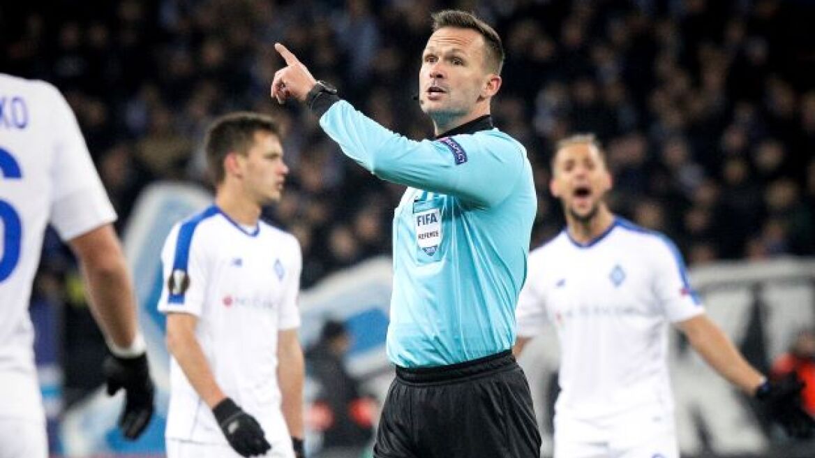 Η απάντηση του ΠΑΟΚ στον Ολυμπιακό για τον ορισμό του Σλοβάκου διαιτητή Κρούζλιακ