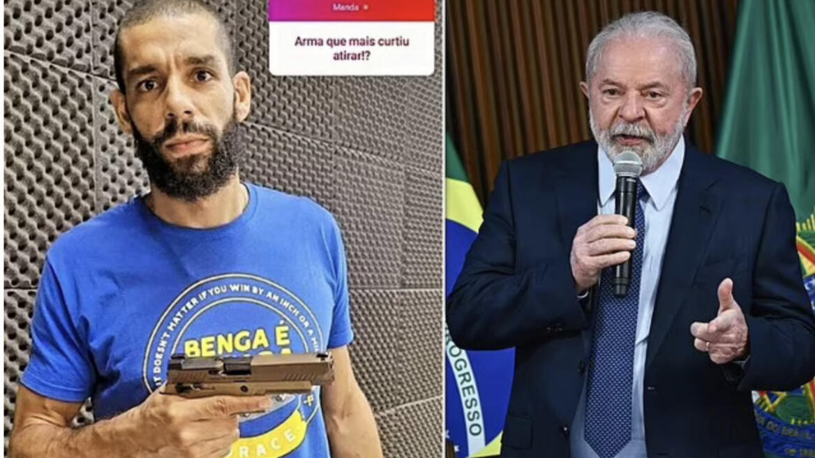Βραζιλιάνος Ολυμπιονίκης κάνει γκάλοπ στο Instagram: «Θα πυροβολούσατε τον πρόεδρο Λούλα με ένα 12άρι πιστόλι;»
