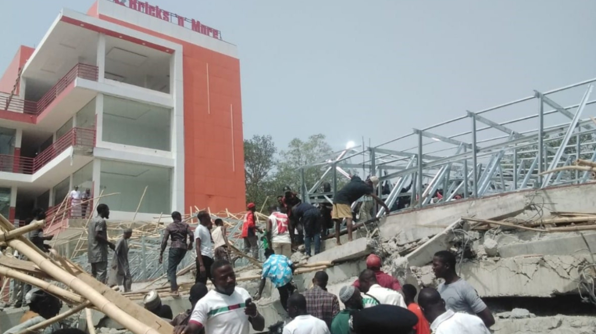 Νιγηρία: Τρεις νεκροί από την κατάρρευση κτηρίου στην πρωτεύουσα - Δείτε βίντεο