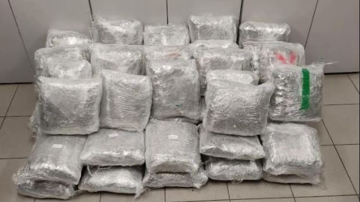 Φλώρινα: Κατασχέθηκαν πάνω από 55 κιλά κάνναβης - Δύο συλλήψεις για διακίνηση