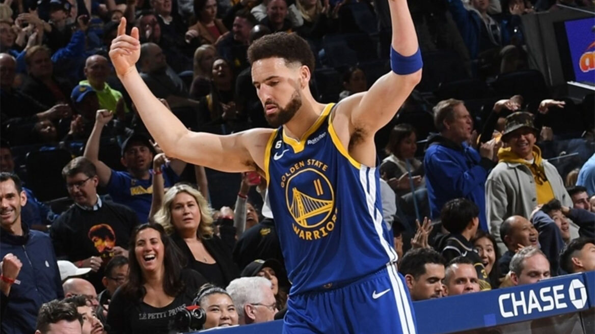 Γουόριορς - Θάντερ 141-114: Μαγικός Κλέι Τόμπσον με 42 πόντους και 12/16 τρίποντα