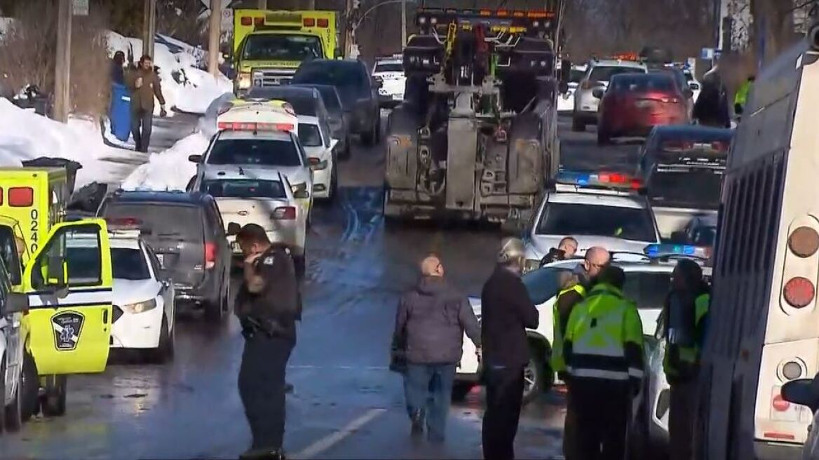 Καναδάς: «Σκόπιμη» ενέργεια η πρόσκρουση λεωφορείου σε παιδικό σταθμό, λέει η αστυνομία