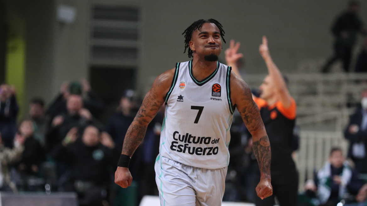 Euroleague, Παναθηναϊκός-Βαλένθια 91-92:  Κέρδισε με buzzer beater του Τζόουνς 