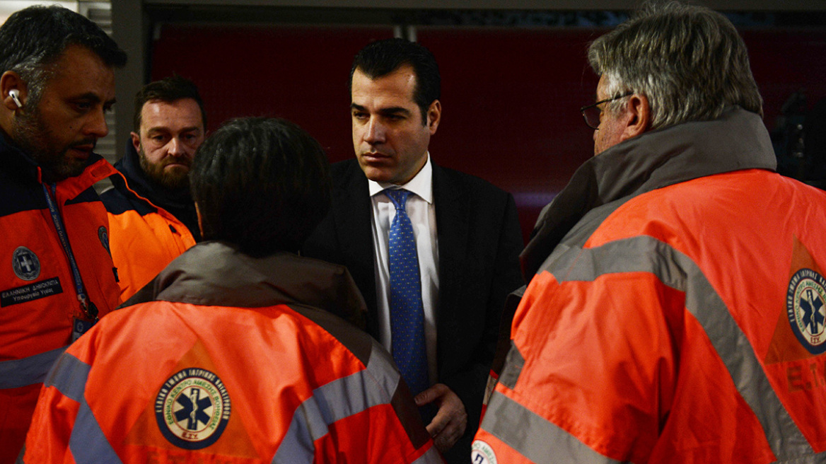 Στυλιανίδης και Πλεύρης υποδέχονται την ΕΜΑΚ που επιστρέφει από την Τουρκία