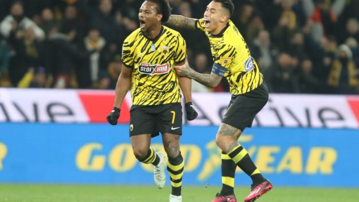 Super League 1, ΑΕΚ-Λεβαδειακός 3-0: Πάρτι με Λιβάι - Δείτε τα γκολ