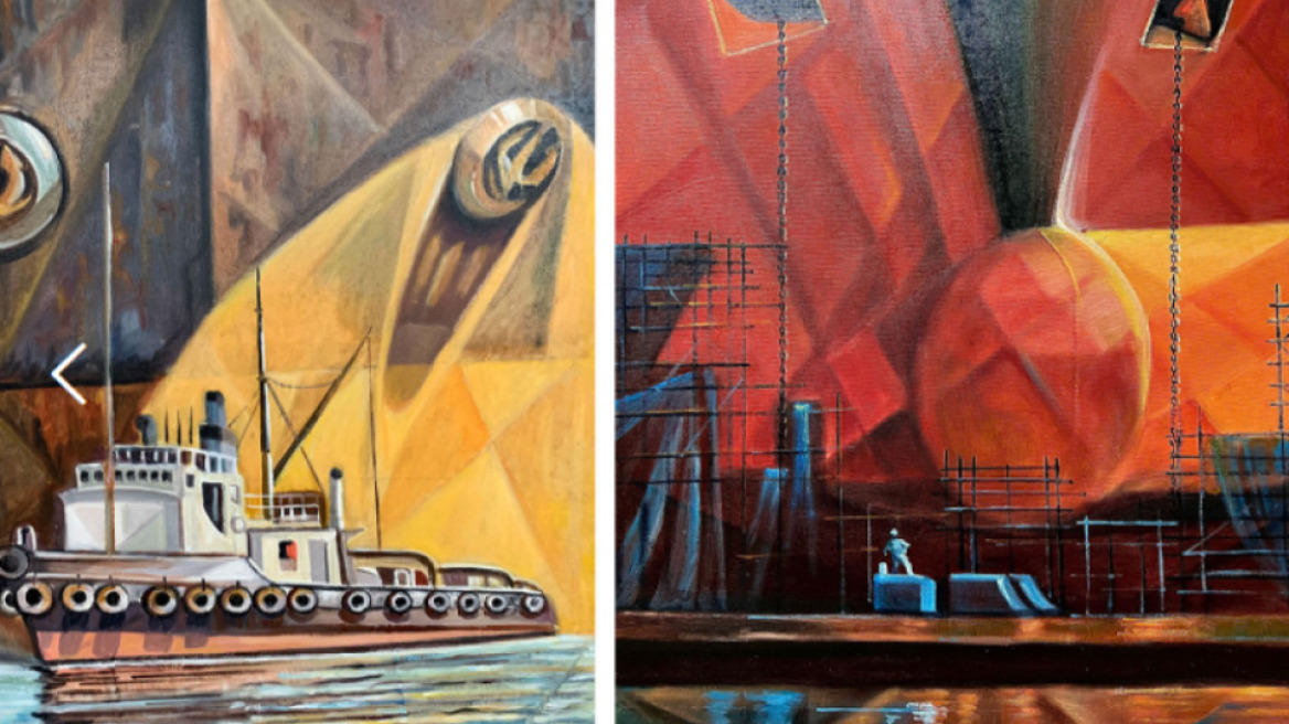 Γιάννης Μίχας: Παρουσιάζει τη νέα ατομική έκθεση ζωγραφικής «από σκουριά και αλμύρα»